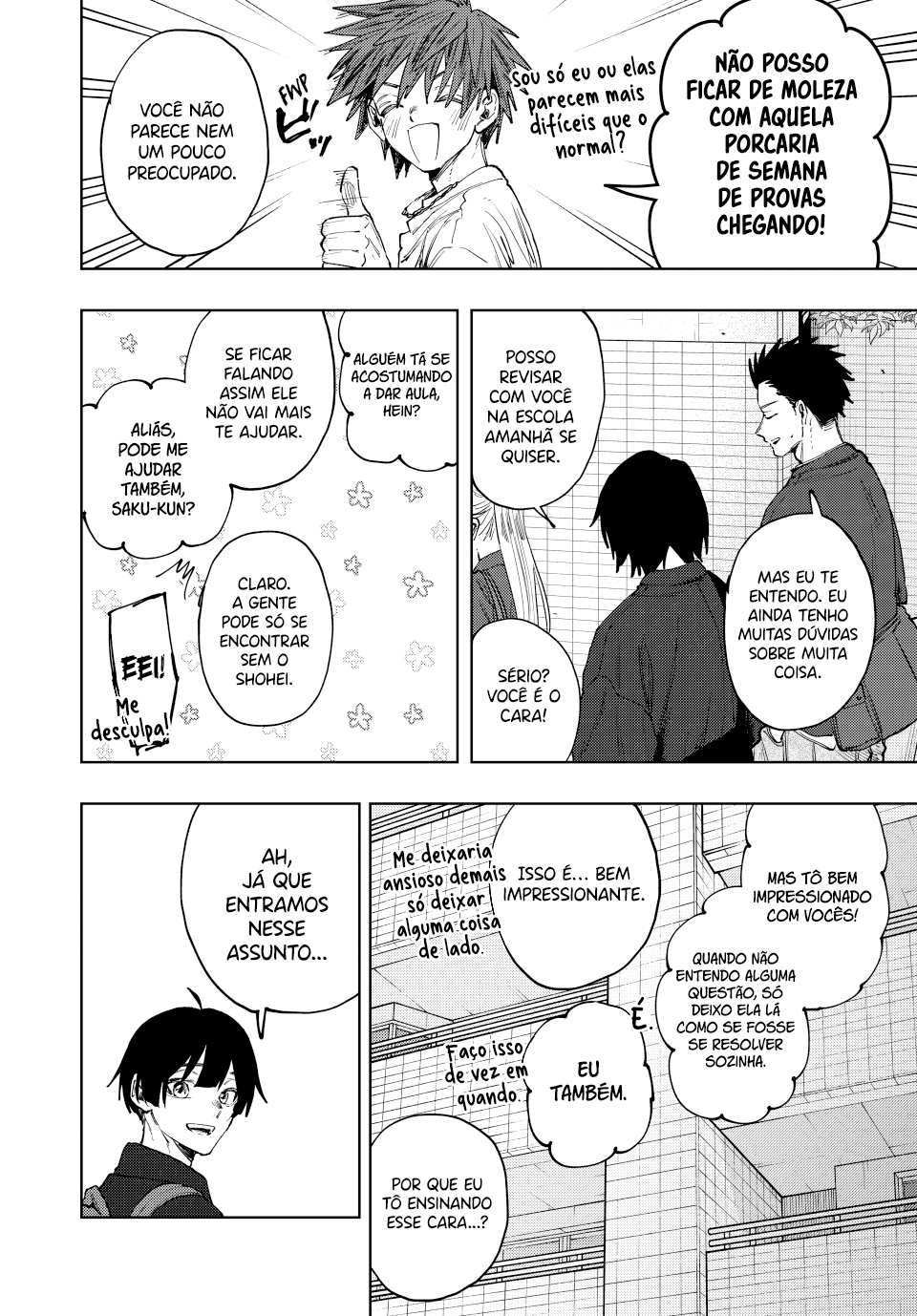 Read The Fragrant Flower Blooms with Dignity Português Manga Online