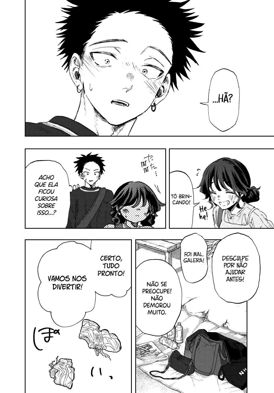 Read The Fragrant Flower Blooms with Dignity Português Manga Online