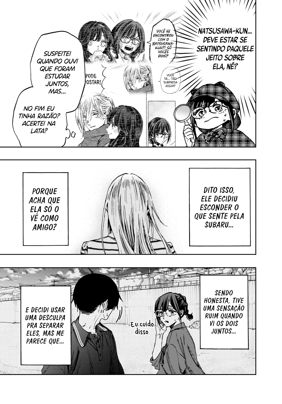 Read The Fragrant Flower Blooms with Dignity Português Manga Online