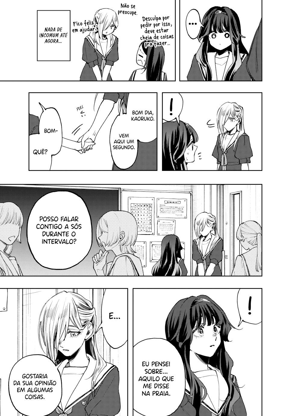 Read The Fragrant Flower Blooms with Dignity Português Manga Online