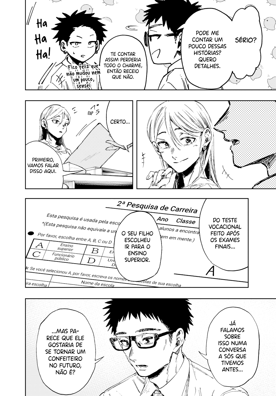 Read The Fragrant Flower Blooms with Dignity Português Manga Online