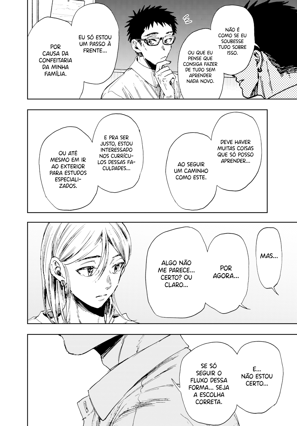 Read The Fragrant Flower Blooms with Dignity Português Manga Online