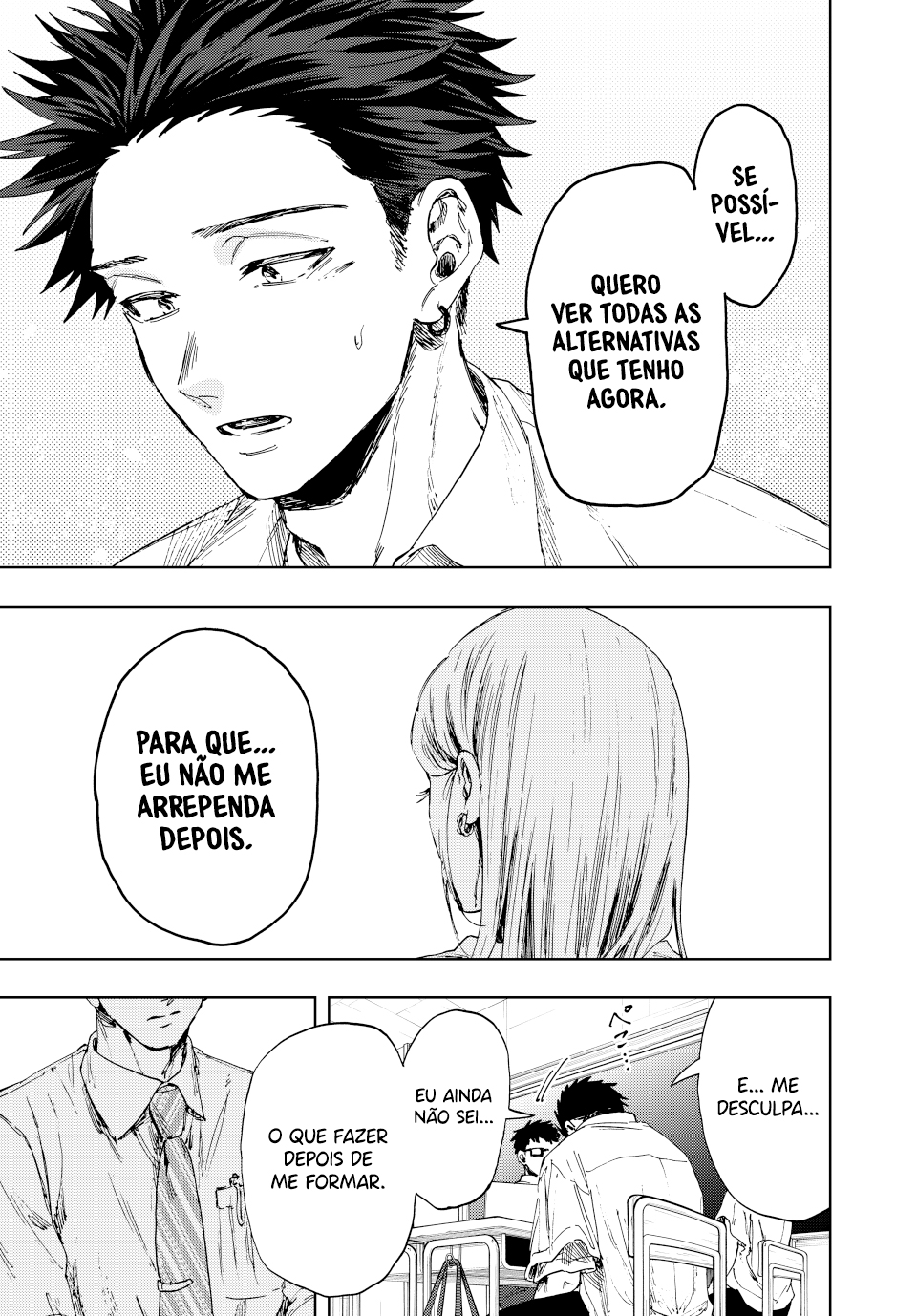 Read The Fragrant Flower Blooms with Dignity Português Manga Online