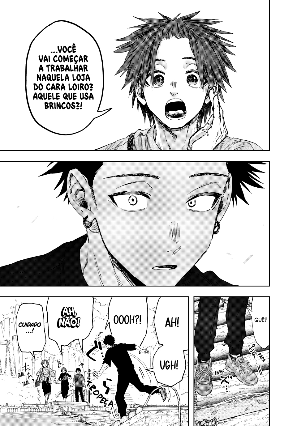 Read The Fragrant Flower Blooms with Dignity Português Manga Online