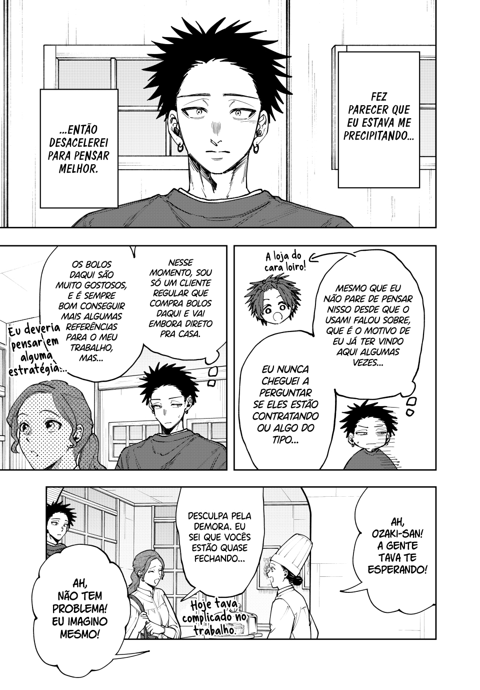 Read The Fragrant Flower Blooms with Dignity Português Manga Online