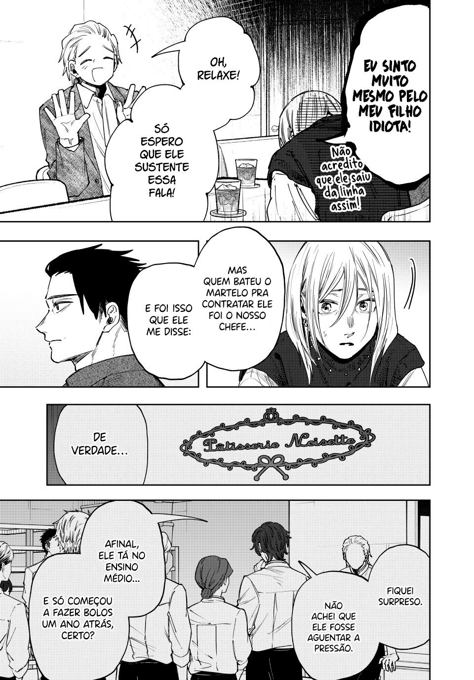 Read The Fragrant Flower Blooms with Dignity Português Manga Online