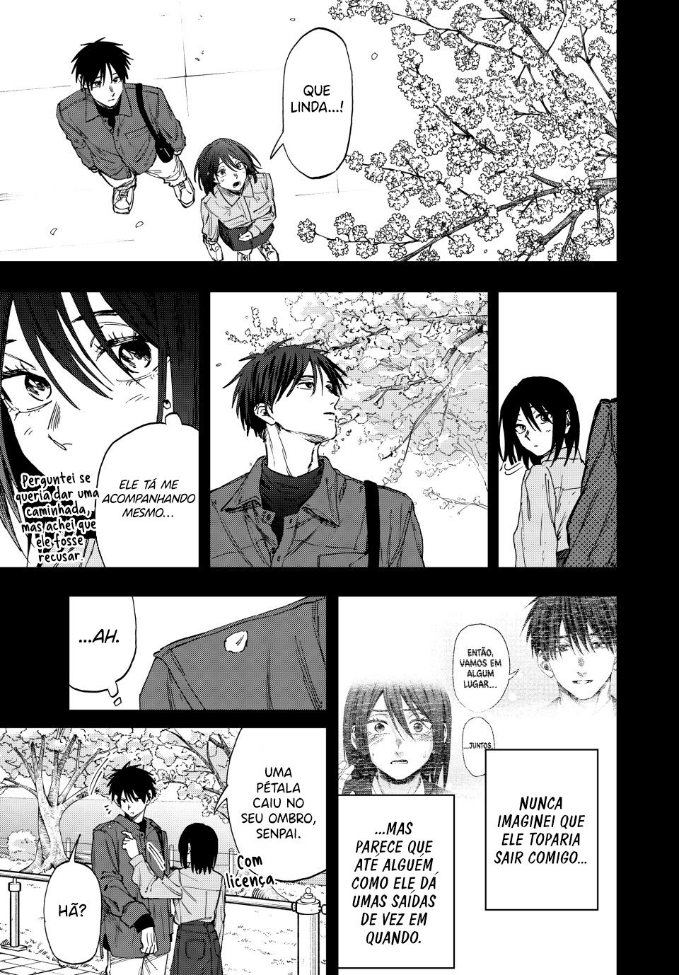 Read The Fragrant Flower Blooms with Dignity Português Manga Online