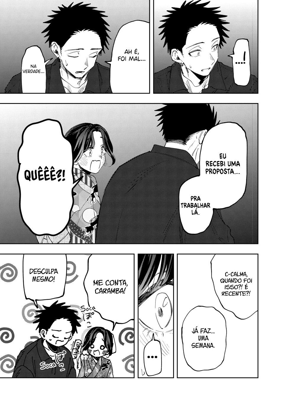 Read The Fragrant Flower Blooms with Dignity Português Manga Online