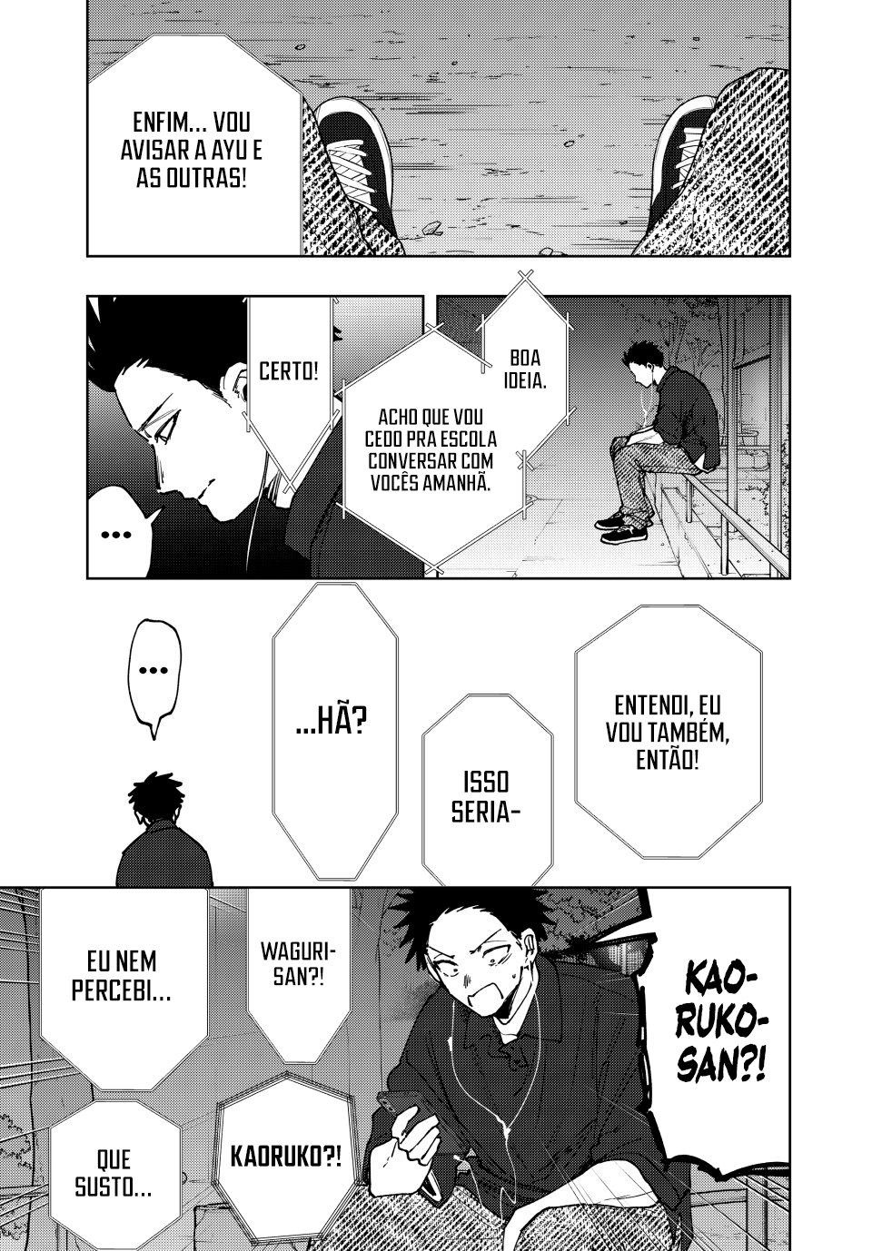 Read The Fragrant Flower Blooms with Dignity Português Manga Online