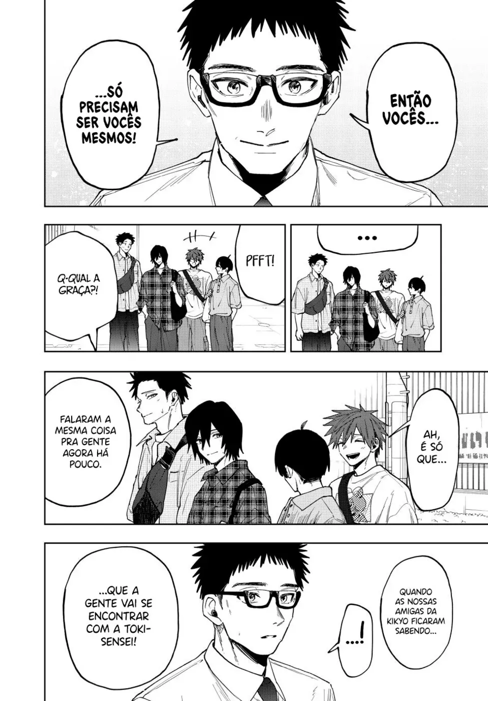 Read The Fragrant Flower Blooms with Dignity Português Manga Online