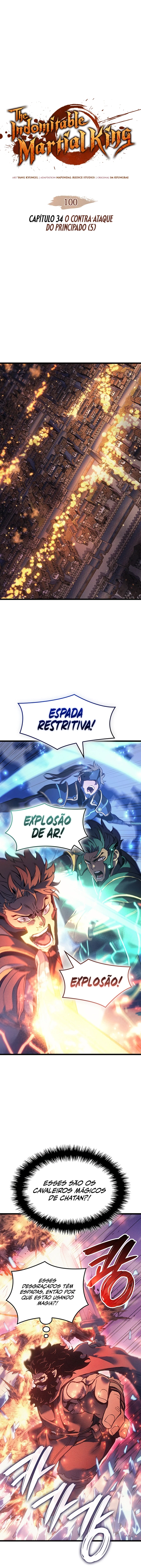 Read The Indomitable Martial King Português Manga Online