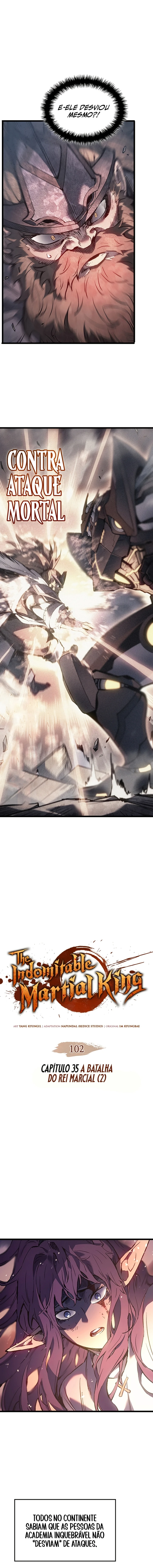 Read The Indomitable Martial King Português Manga Online