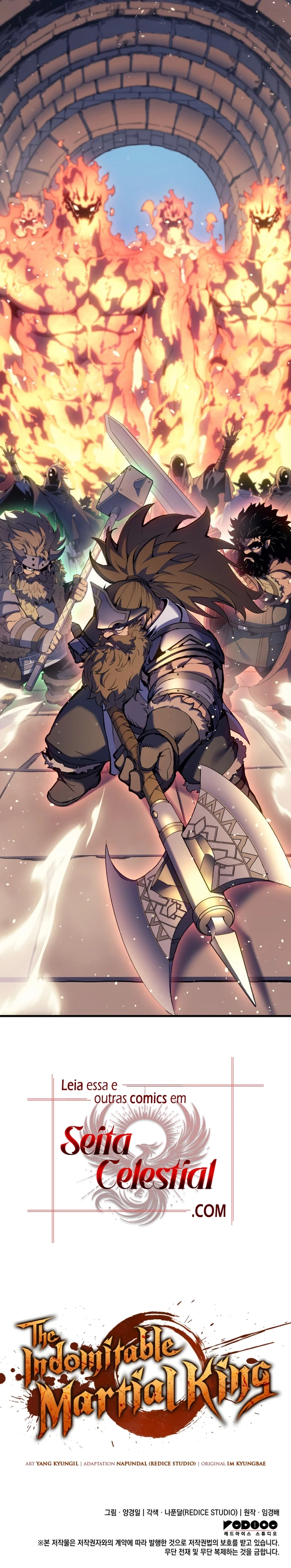 Read The Indomitable Martial King Português Manga Online