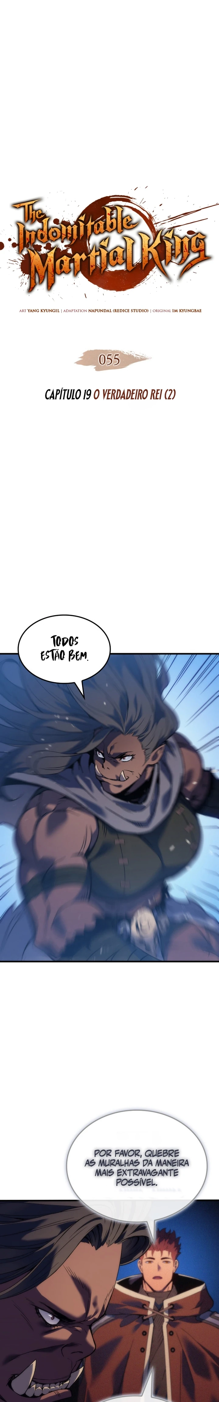 Read The Indomitable Martial King Português Manga Online