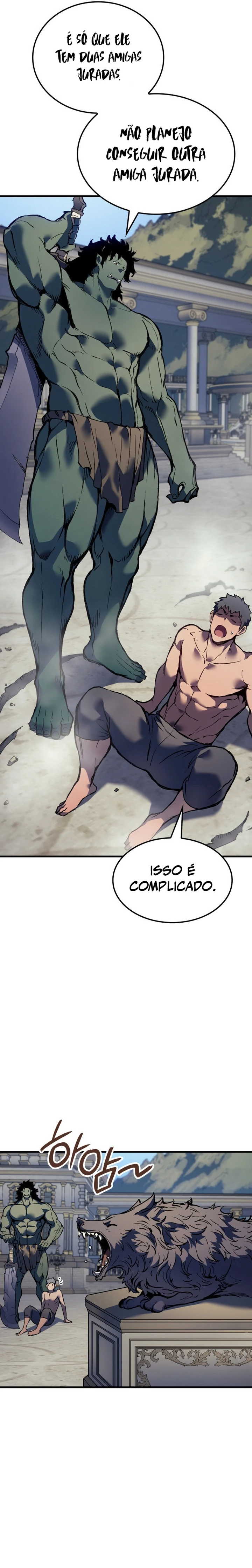 Read The Indomitable Martial King Português Manga Online