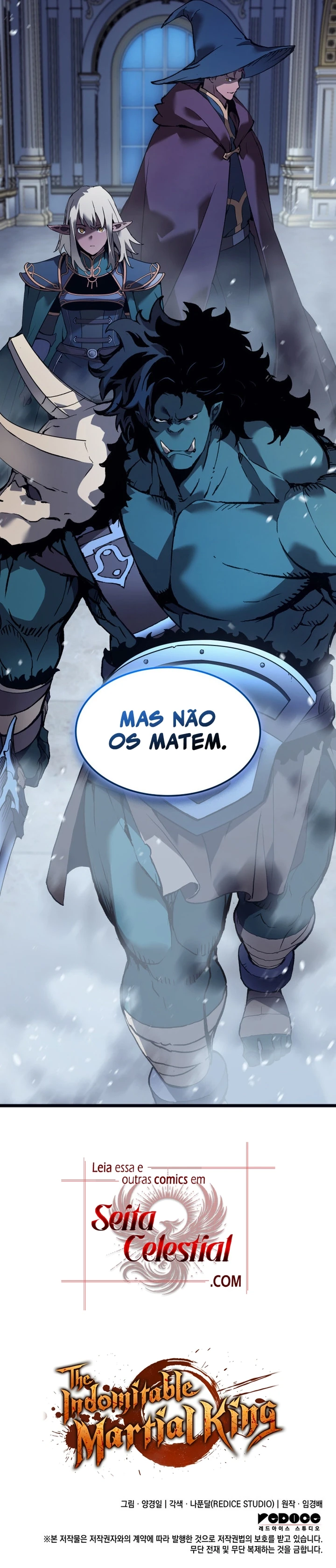 Read The Indomitable Martial King Português Manga Online
