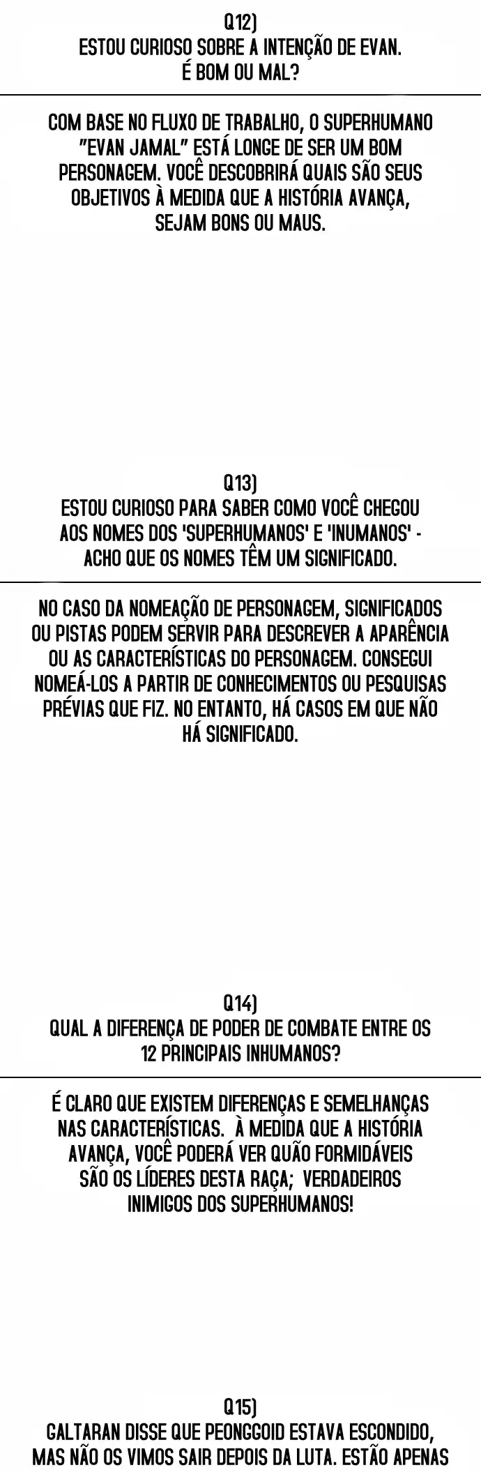 Read The Superhuman Era Português Manga Online