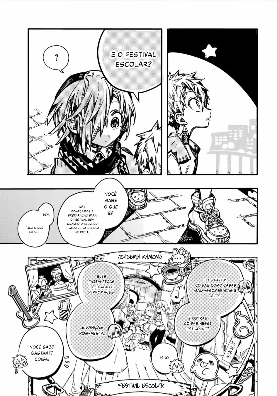 Read Toilet-bound Hanako-kun Português Manga Online