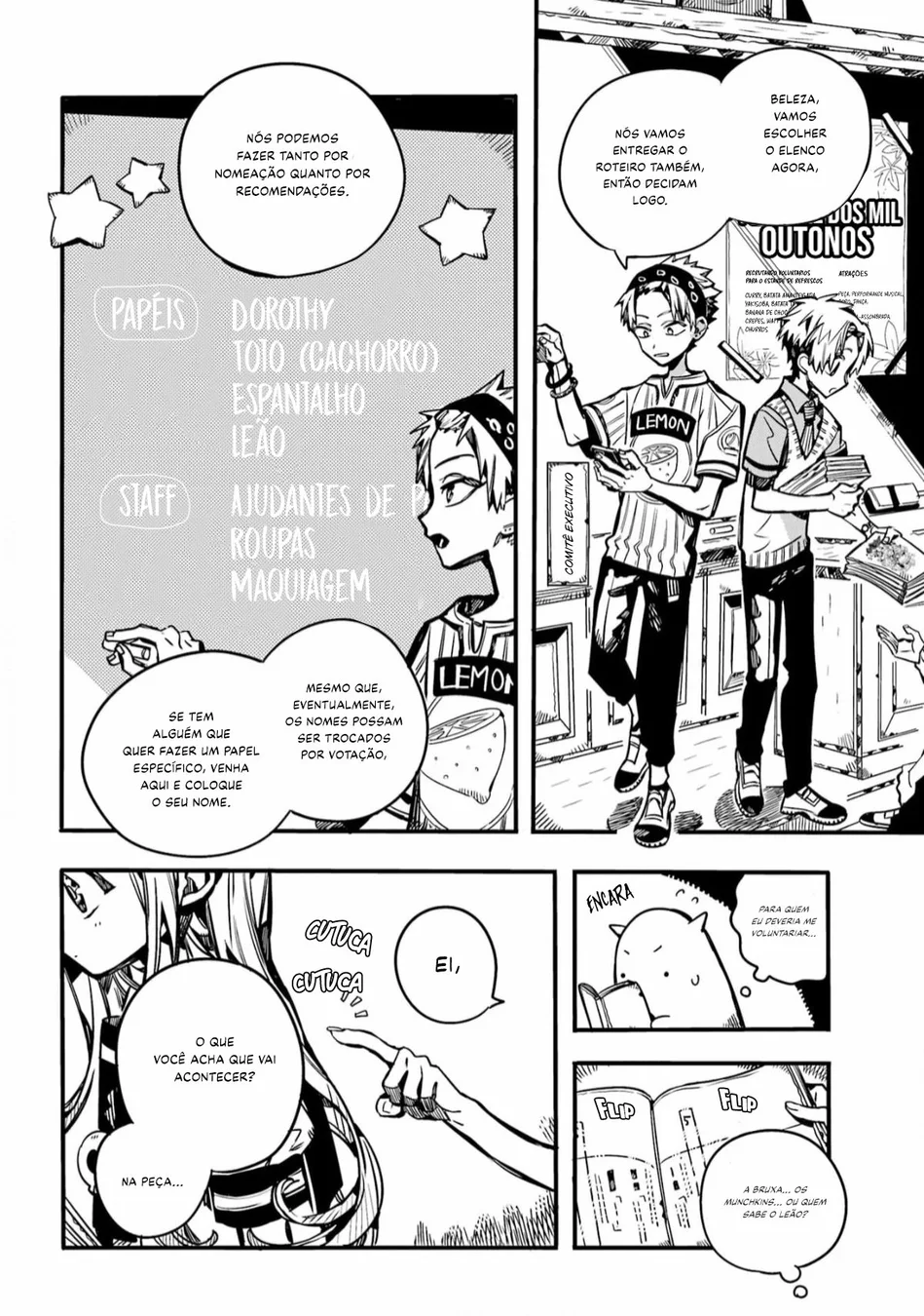 Read Toilet-bound Hanako-kun Português Manga Online