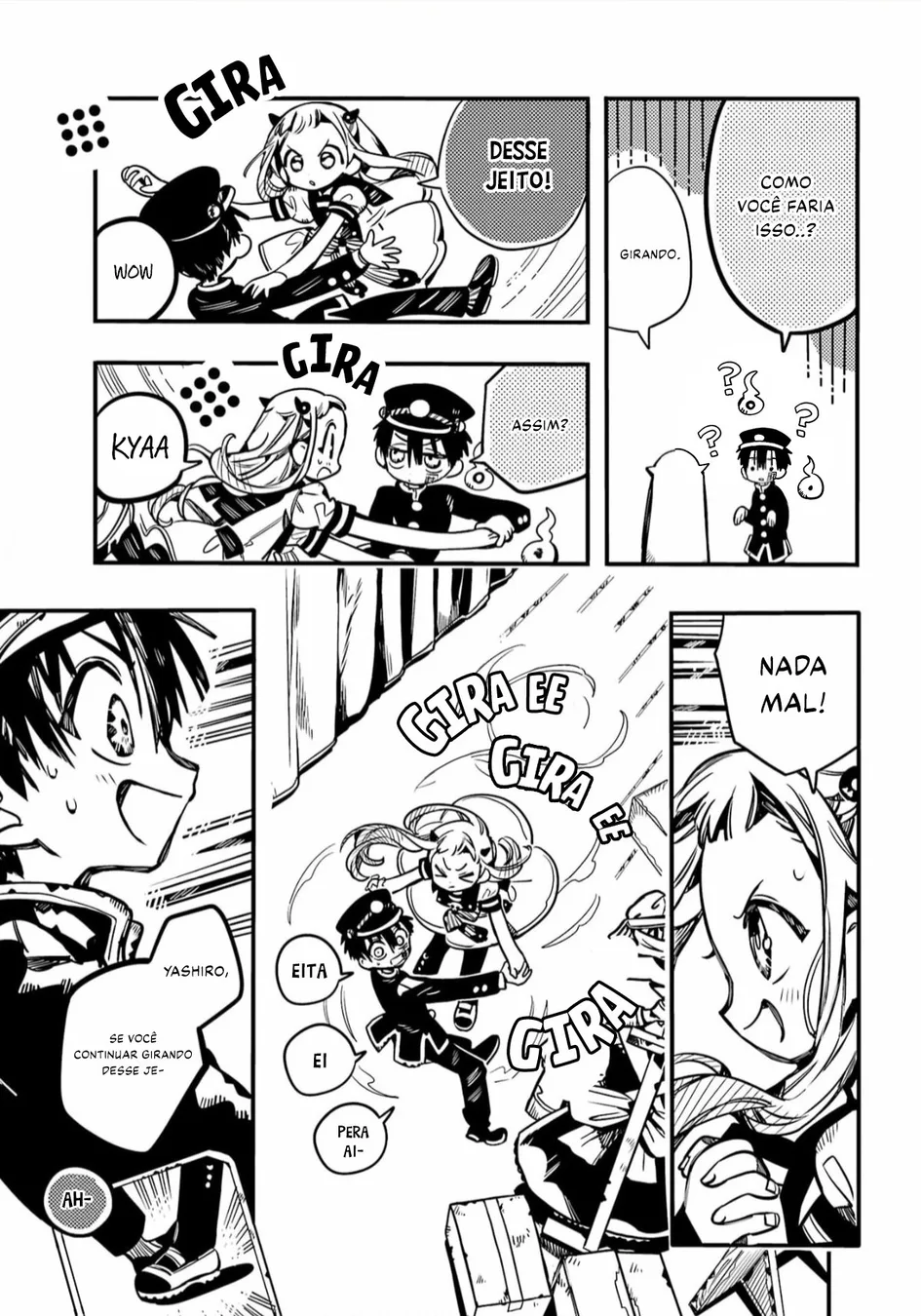 Read Toilet-bound Hanako-kun Português Manga Online