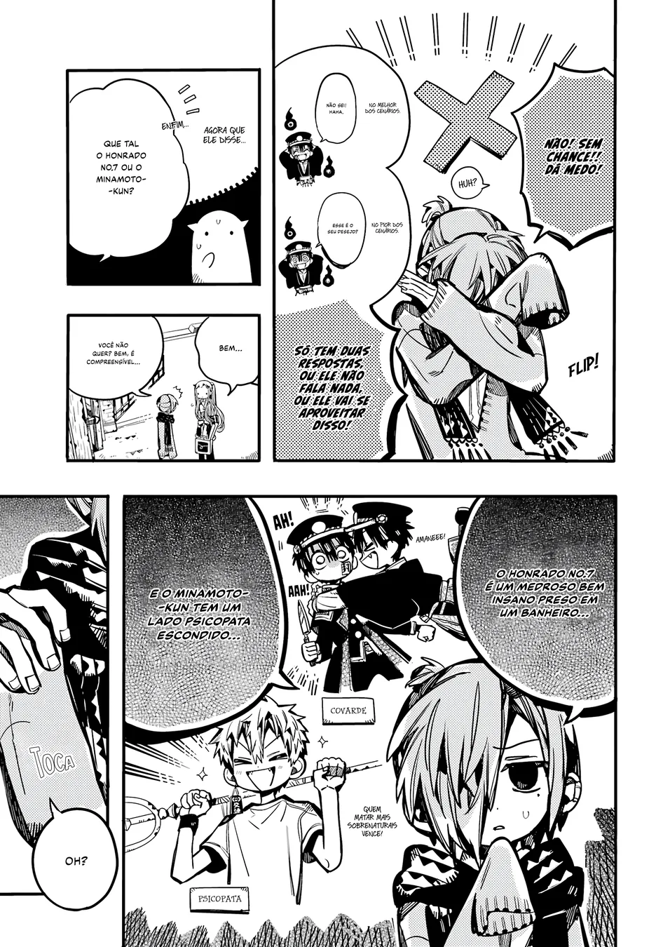 Read Toilet-bound Hanako-kun Português Manga Online