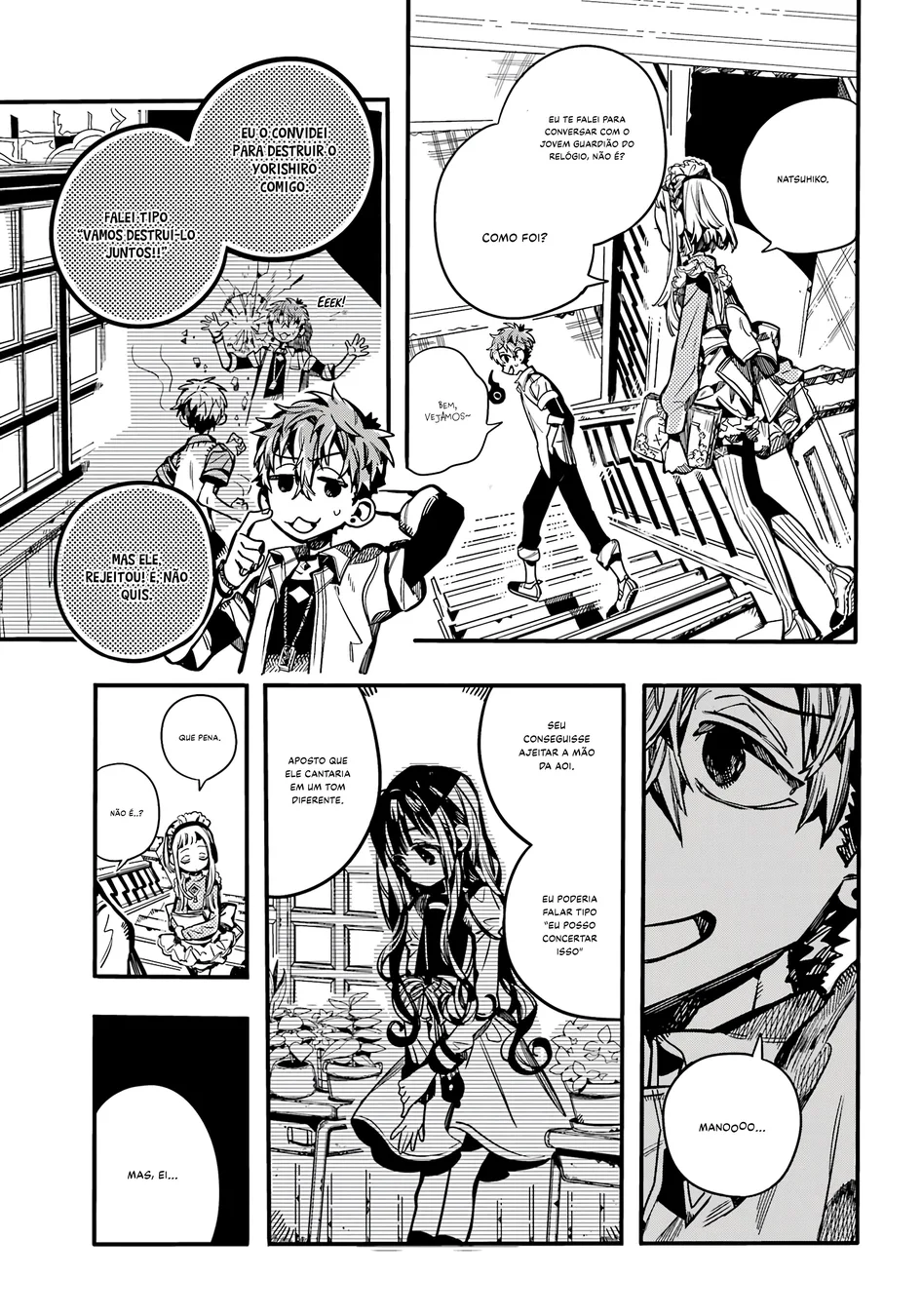 Read Toilet-bound Hanako-kun Português Manga Online