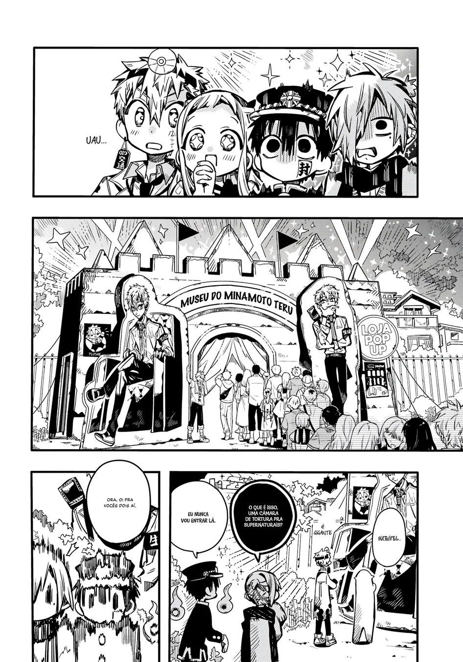 Read Toilet-bound Hanako-kun Português Manga Online