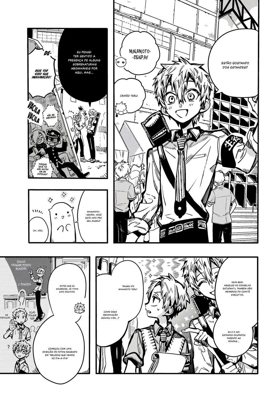 Read Toilet-bound Hanako-kun Português Manga Online