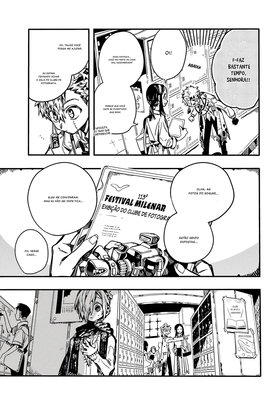 Read Toilet-bound Hanako-kun Português Manga Online