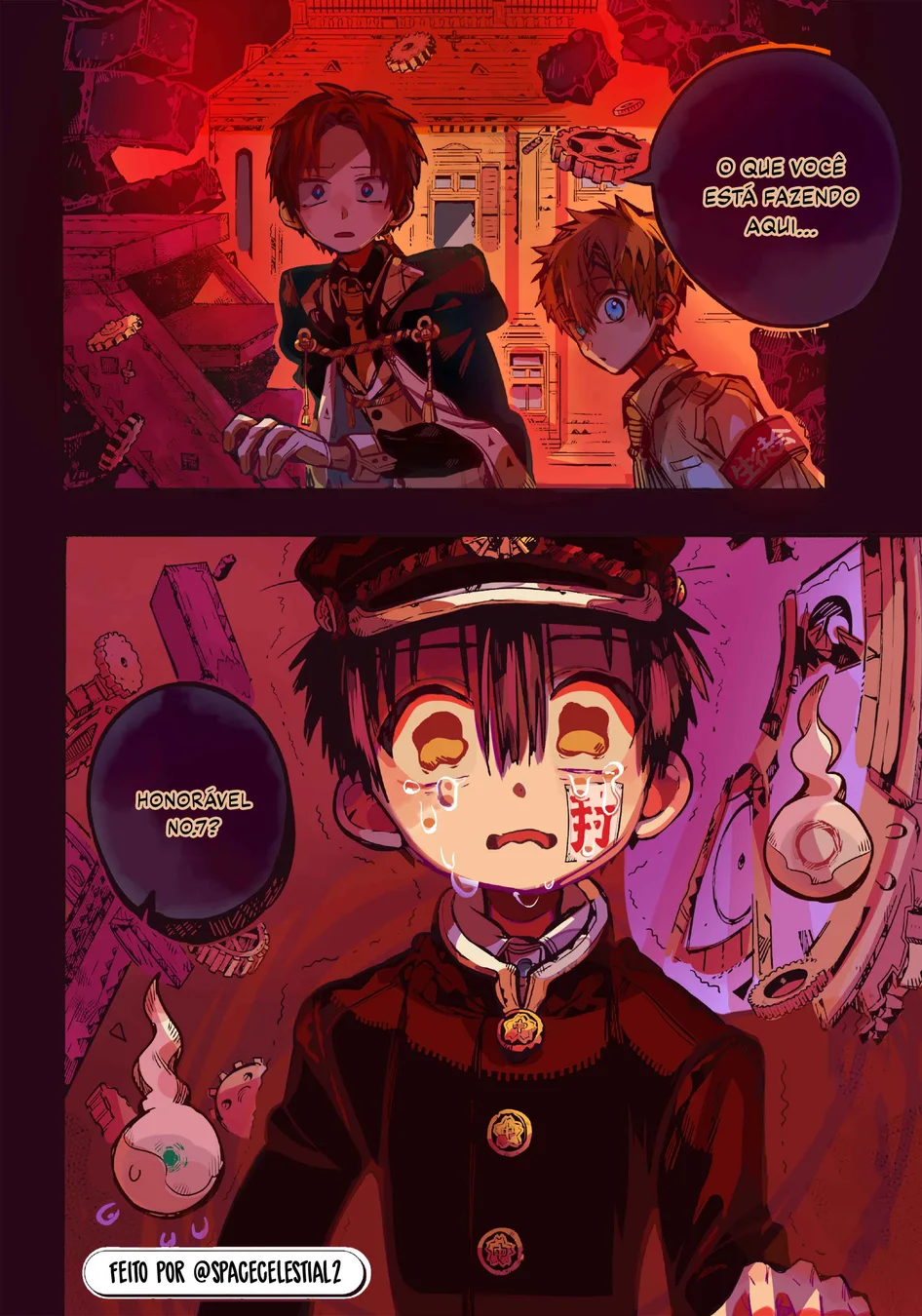 Read Toilet-bound Hanako-kun Português Manga Online