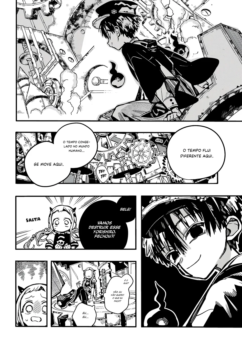 Read Toilet-bound Hanako-kun Português Manga Online