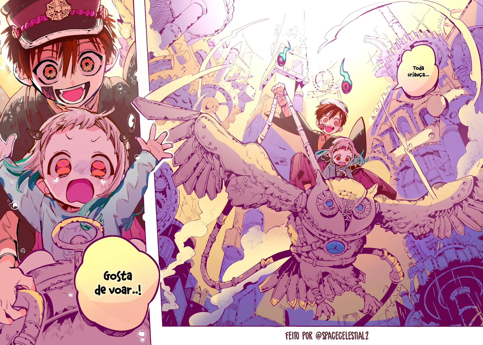 Read Toilet-bound Hanako-kun Português Manga Online