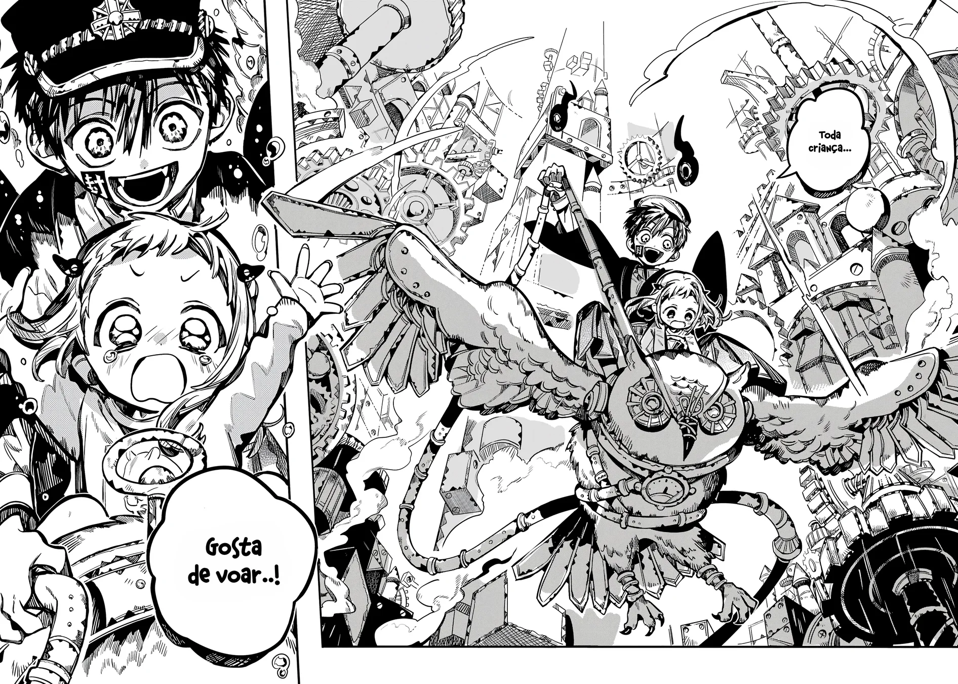 Read Toilet-bound Hanako-kun Português Manga Online