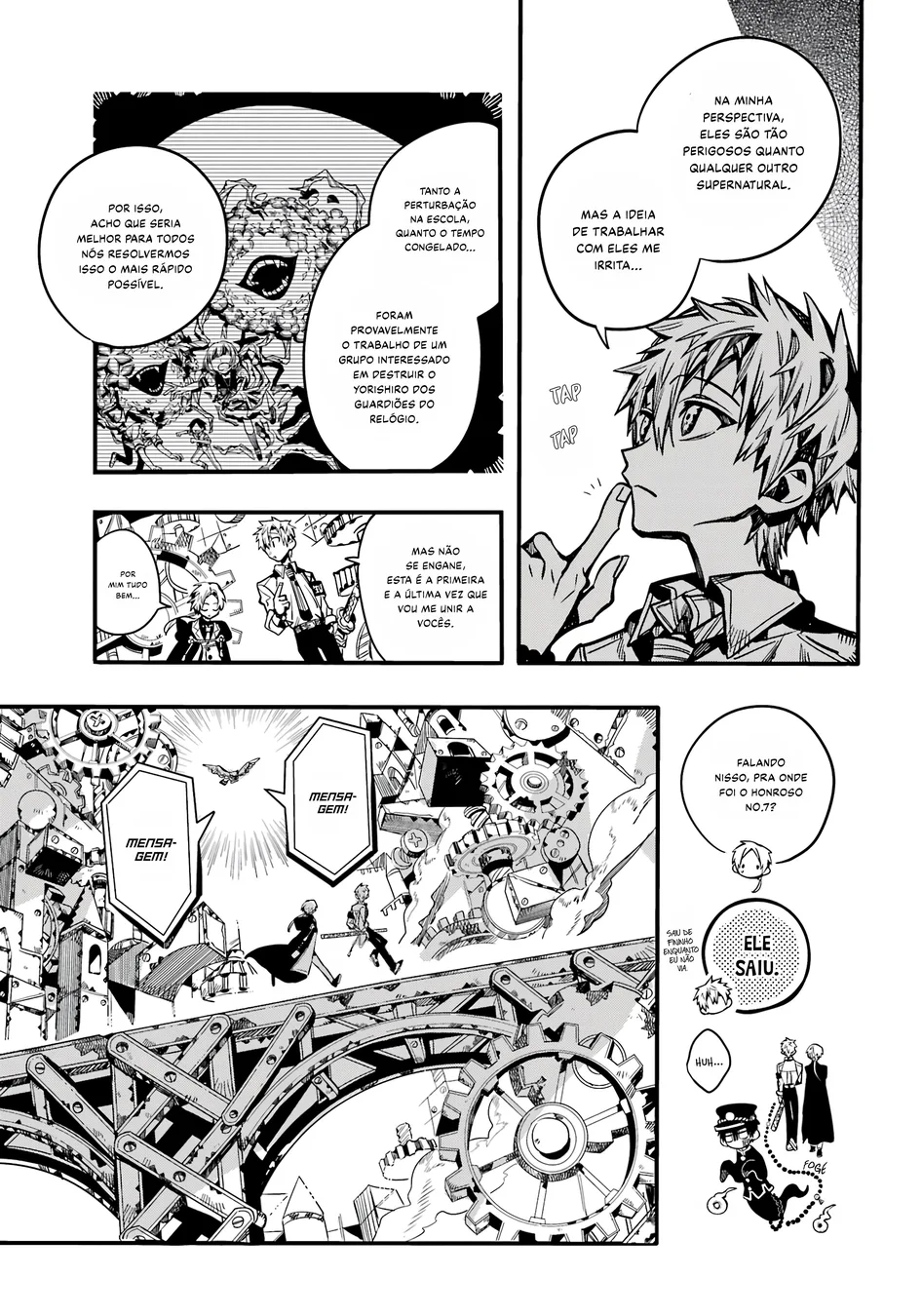 Read Toilet-bound Hanako-kun Português Manga Online