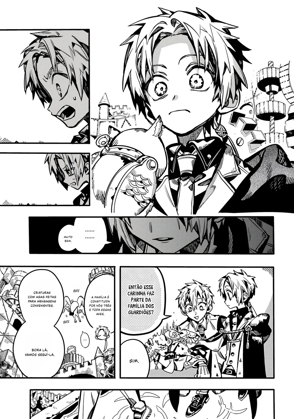 Read Toilet-bound Hanako-kun Português Manga Online