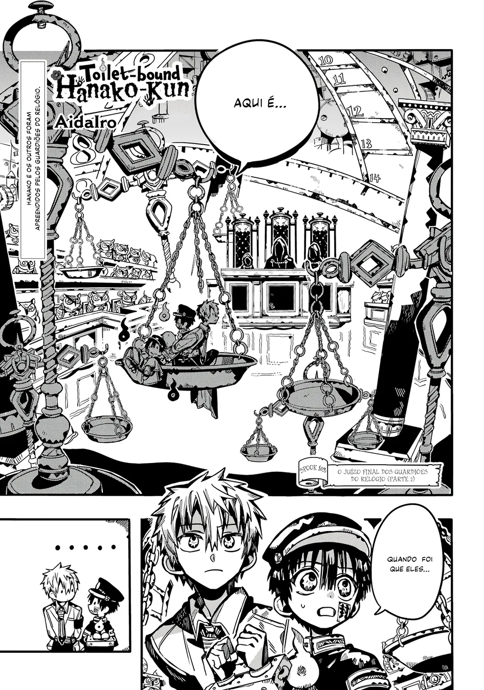 Read Toilet-bound Hanako-kun Português Manga Online