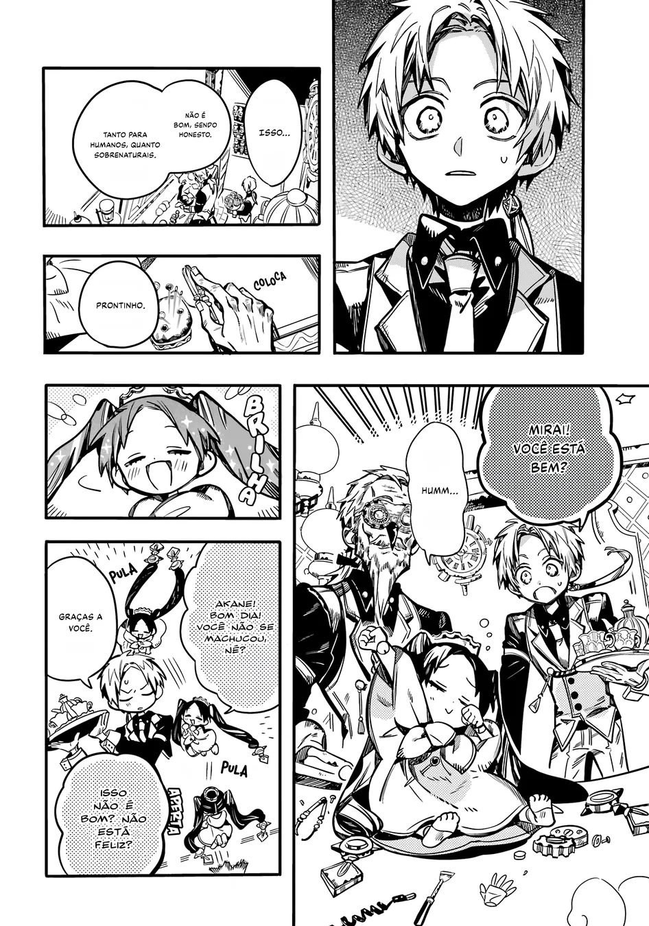 Read Toilet-bound Hanako-kun Português Manga Online