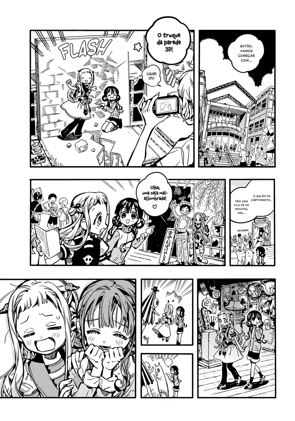 Read Toilet-bound Hanako-kun Português Manga Online