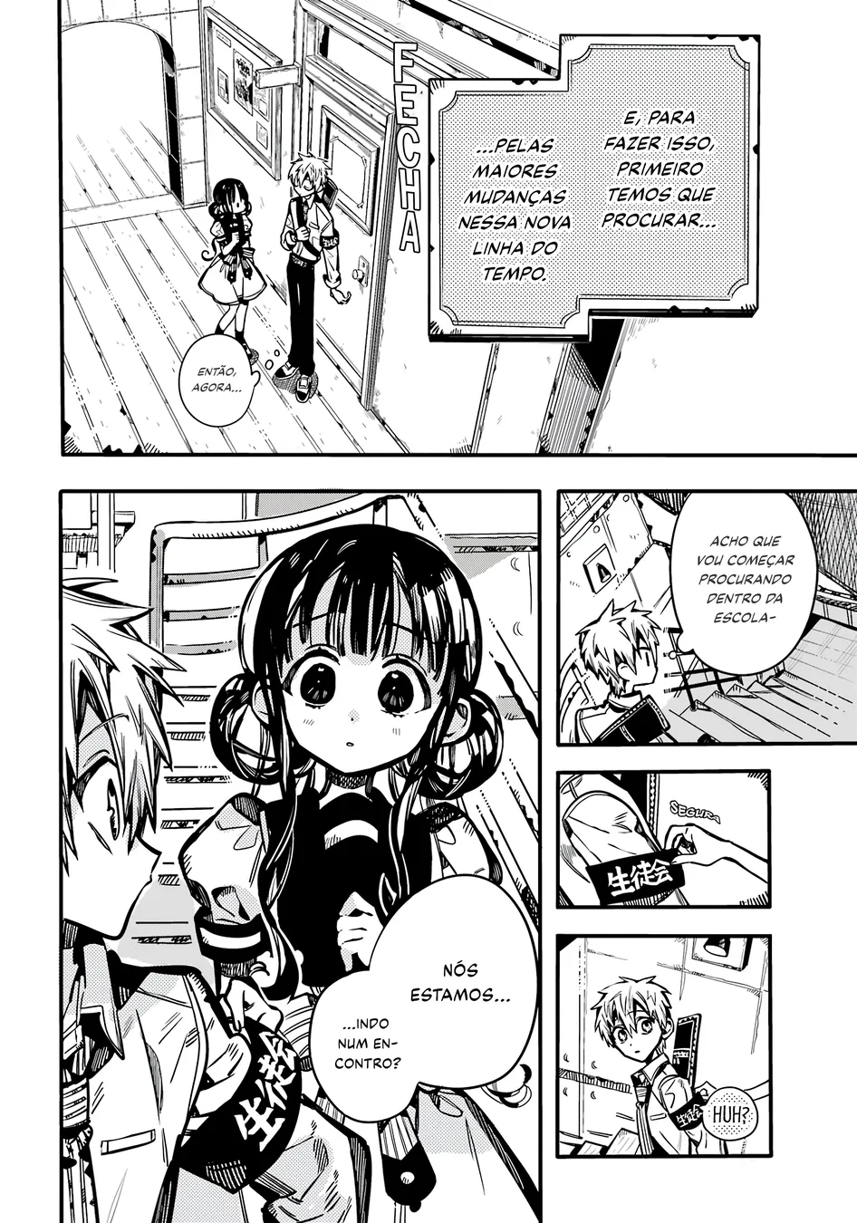 Read Toilet-bound Hanako-kun Português Manga Online