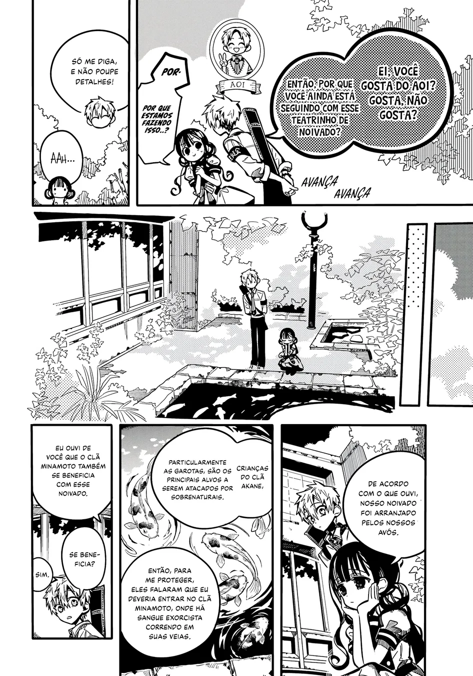 Read Toilet-bound Hanako-kun Português Manga Online