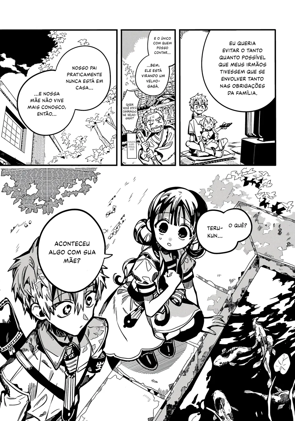 Read Toilet-bound Hanako-kun Português Manga Online