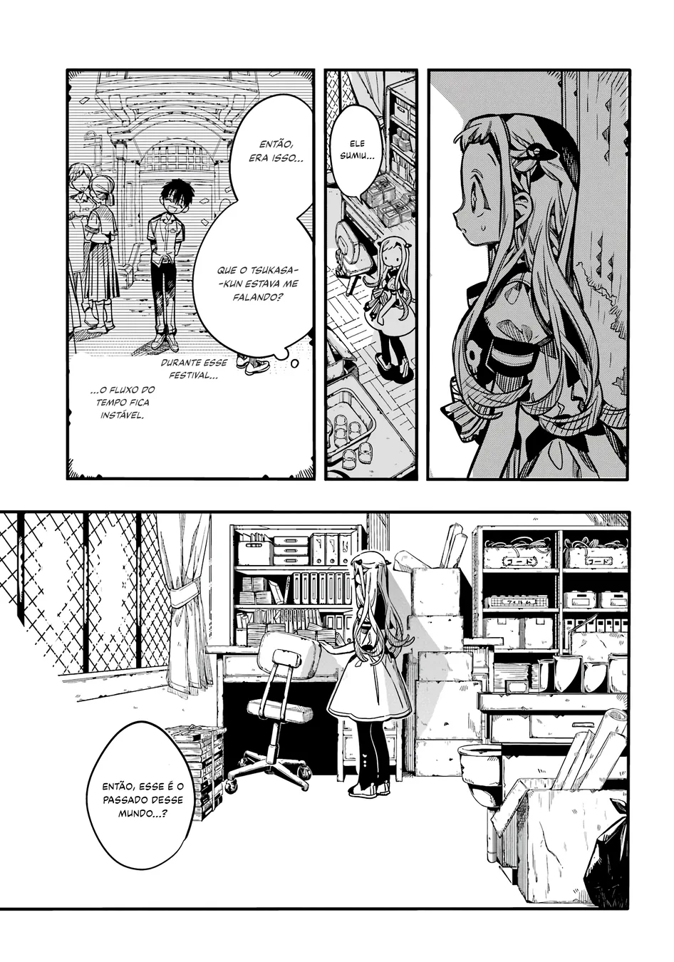 Read Toilet-bound Hanako-kun Português Manga Online