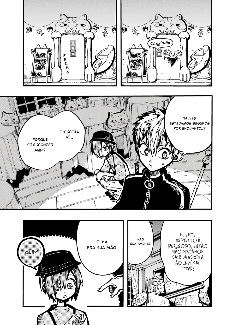 Read Toilet-bound Hanako-kun Português Manga Online