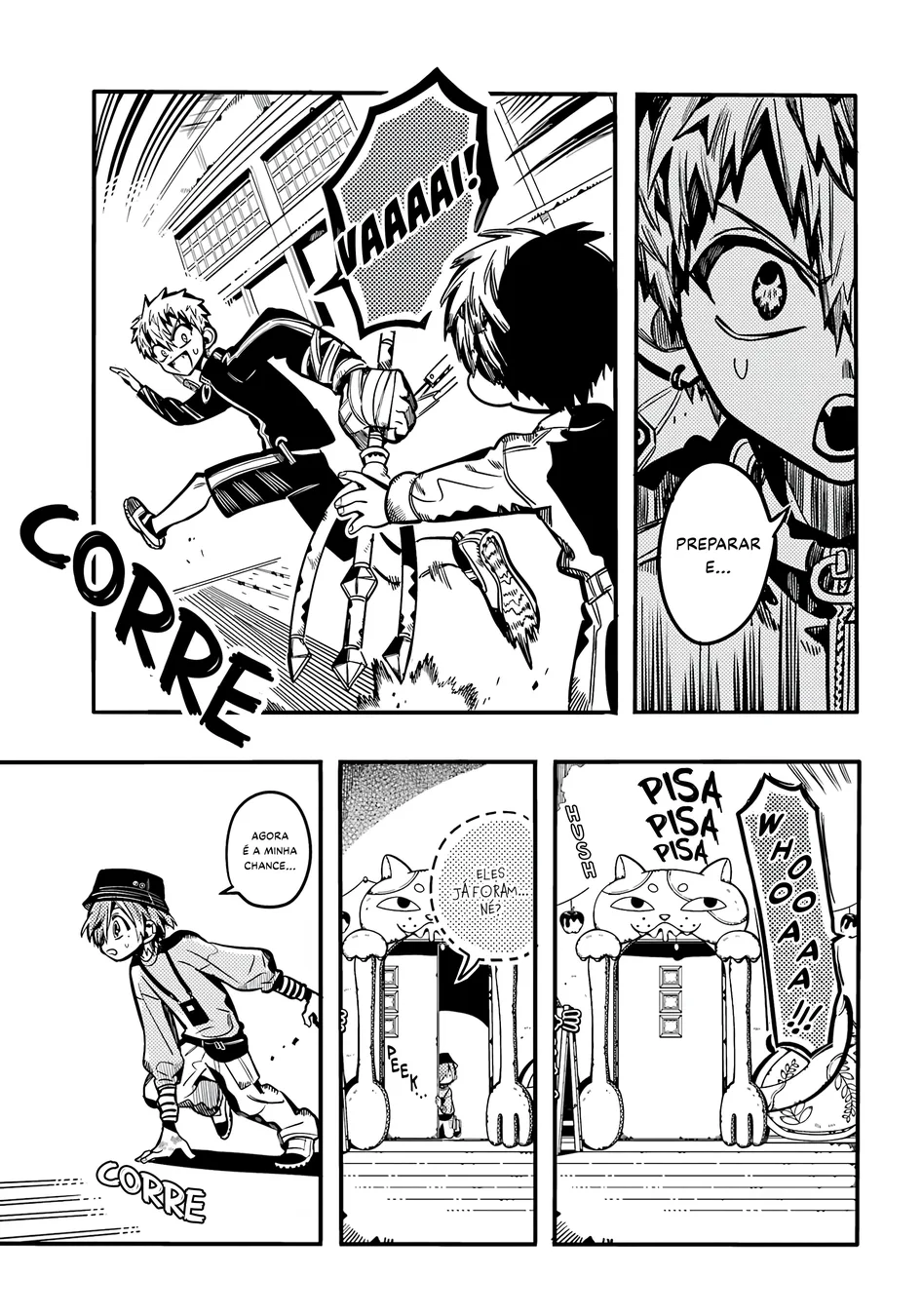 Read Toilet-bound Hanako-kun Português Manga Online