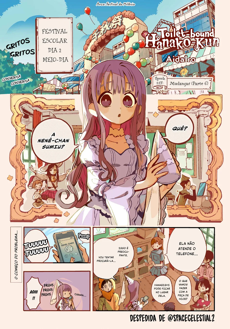 Read Toilet-bound Hanako-kun Português Manga Online