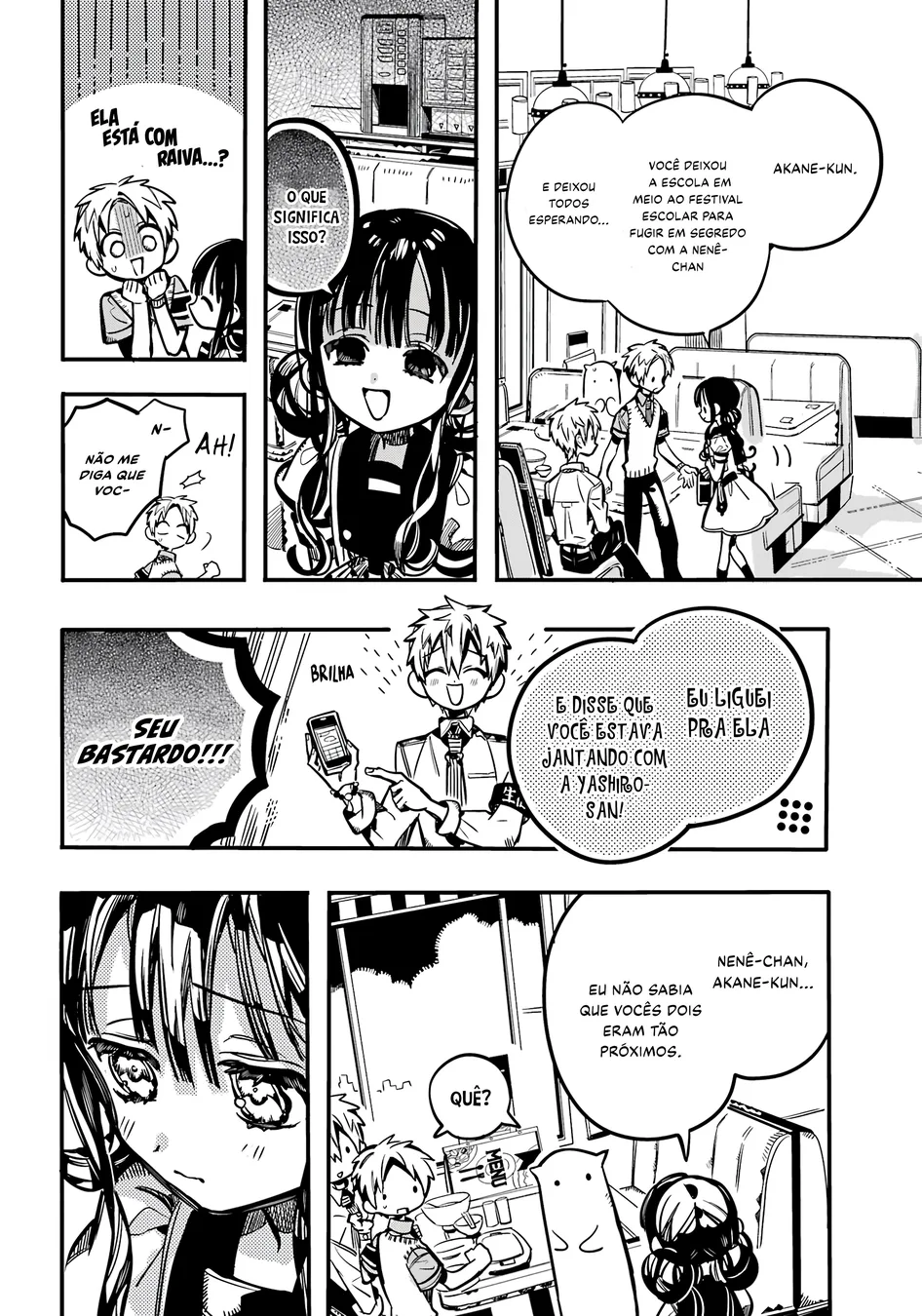 Read Toilet-bound Hanako-kun Português Manga Online