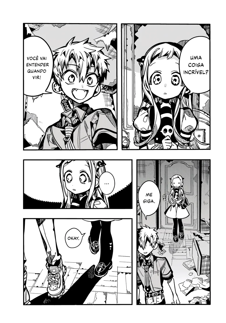 Read Toilet-bound Hanako-kun Português Manga Online