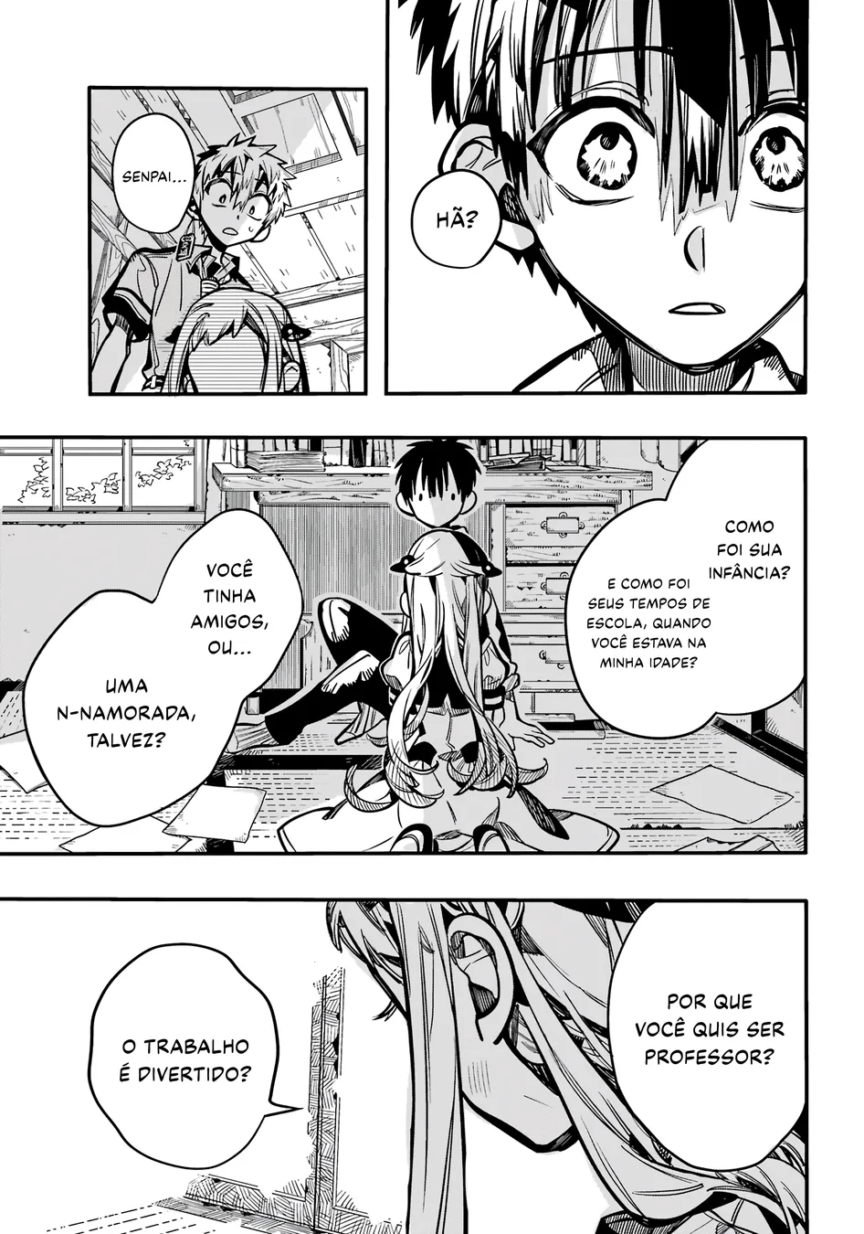 Read Toilet-bound Hanako-kun Português Manga Online