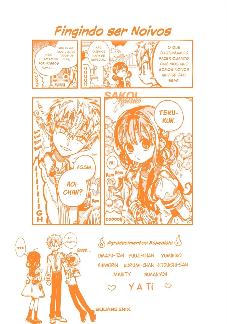 Read Toilet-bound Hanako-kun Português Manga Online