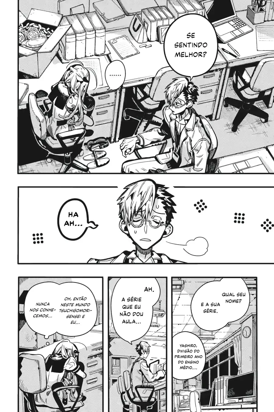 Read Toilet-bound Hanako-kun Português Manga Online